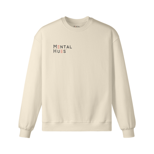 Mental Hues Oversized Sweatshirt F Apricot