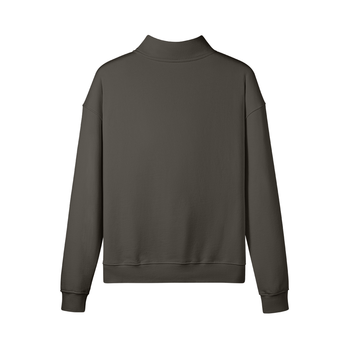 Mental Hues Half-Zip Fleece Sweatshirt MH Charcoal Gray