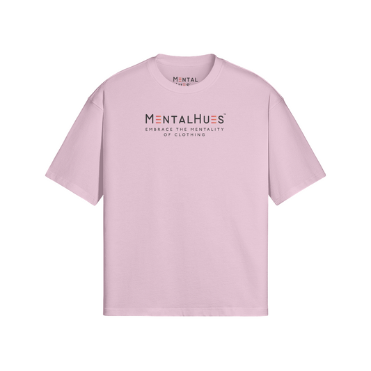 Mental Hues Boxy T-Shirt Piggy Pink