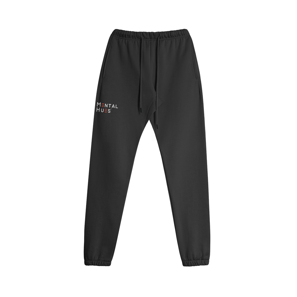 Mental Hues Fleece Lined Sweatpants Black