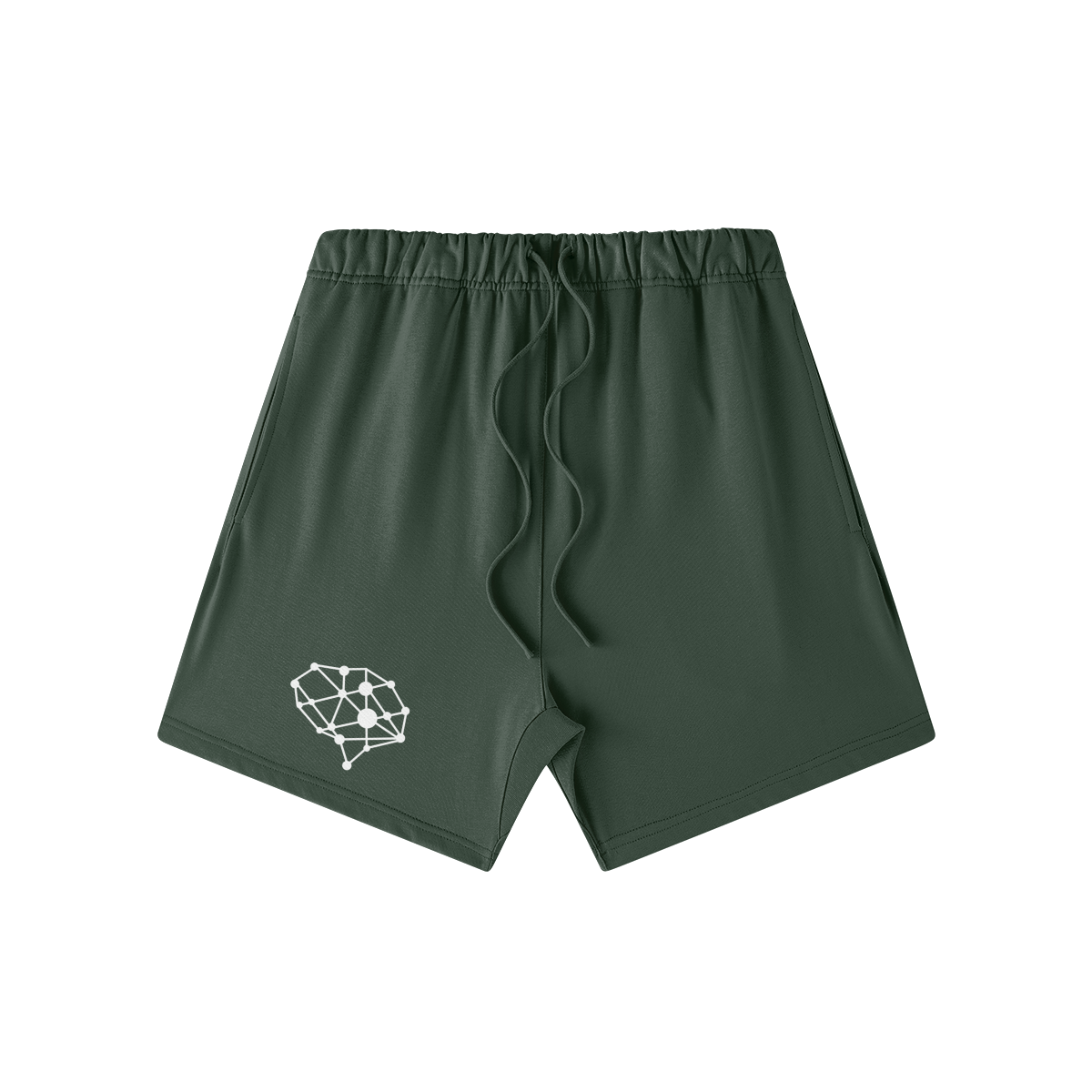 Mental Hues Sweat Shorts B Cactus Green