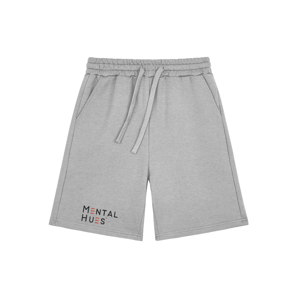 Mental Hues Casual Sweat Shorts Heather Gray