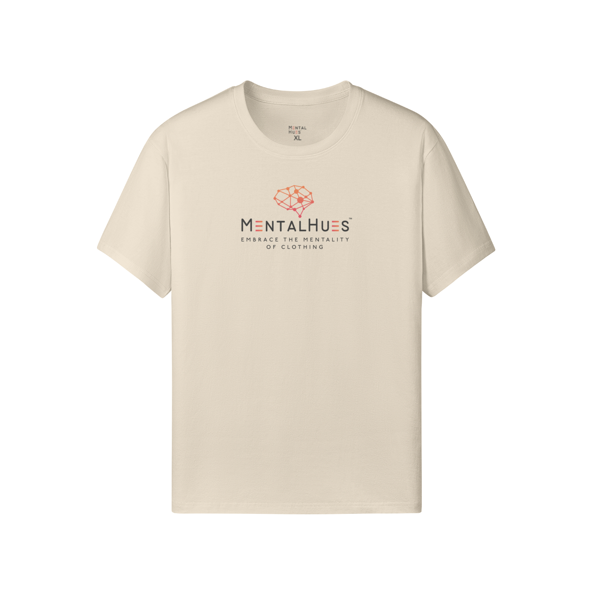 Mental Hues Classic T-Shirt Beige