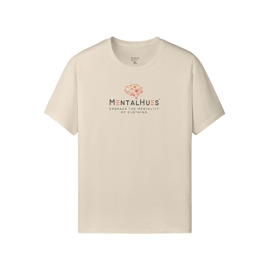 Mental Hues Classic T-Shirt Beige