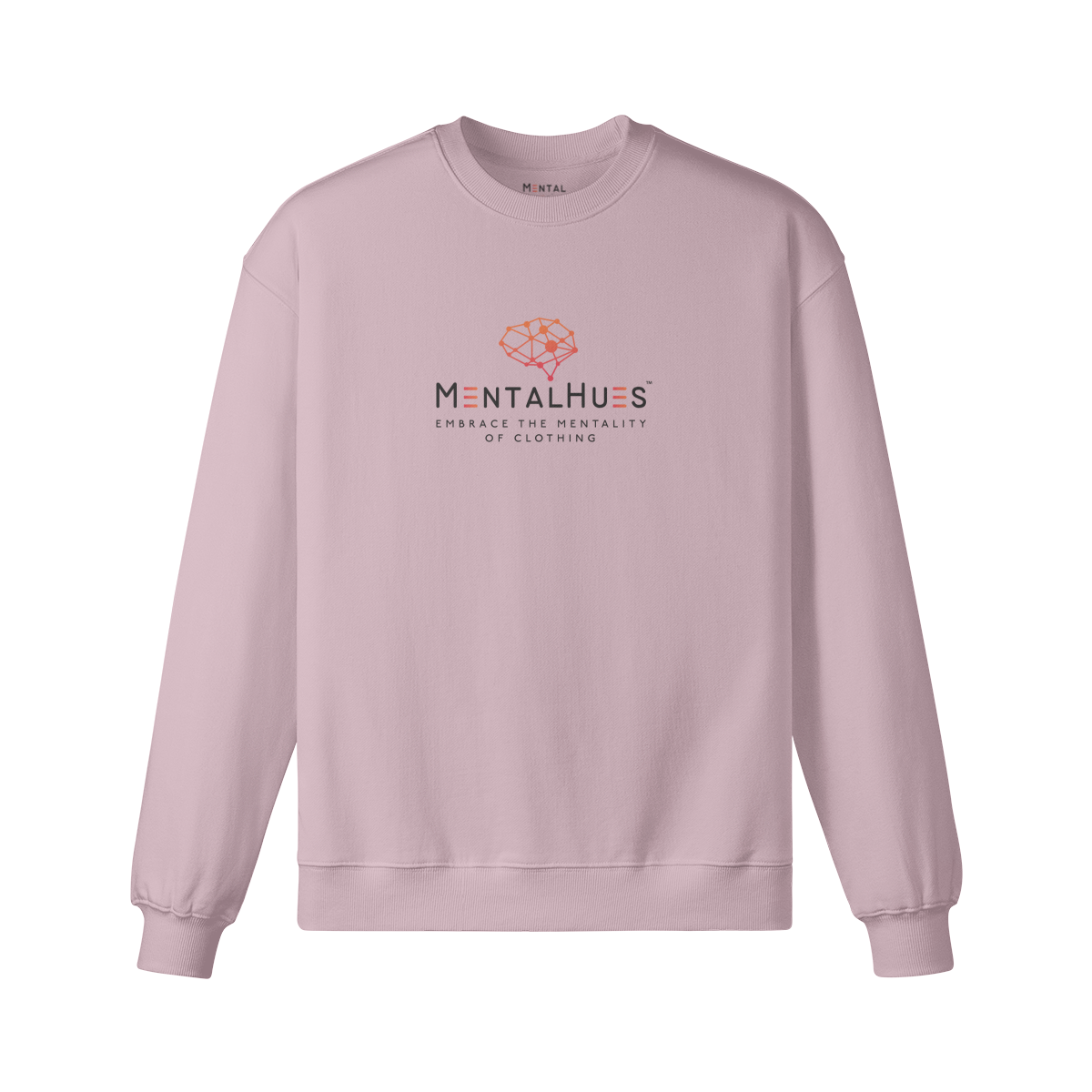 Mental Hues Oversized Sweatshirt Lilac