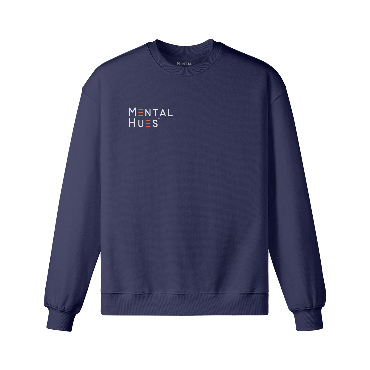 Mental Hues Oversized Sweatshirt F Navy