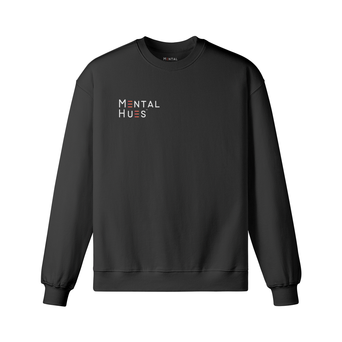 Mental Hues Oversized Sweatshirt F Black