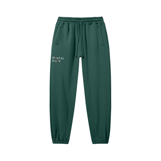 Mental Hues Baggy Sweatpants Mineral Green