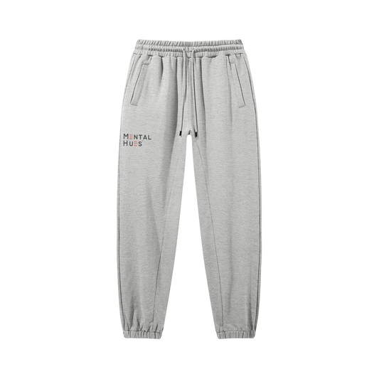 Mental Hues Baggy Sweatpants Heather Gray