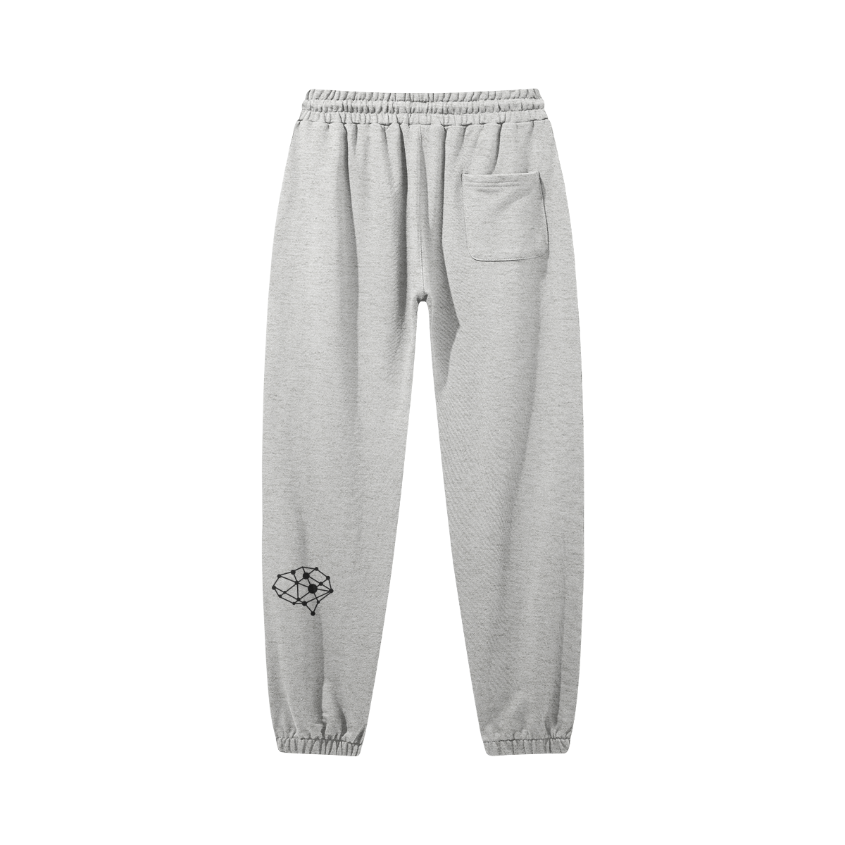 Mental Hues Baggy Sweatpants Heather Gray