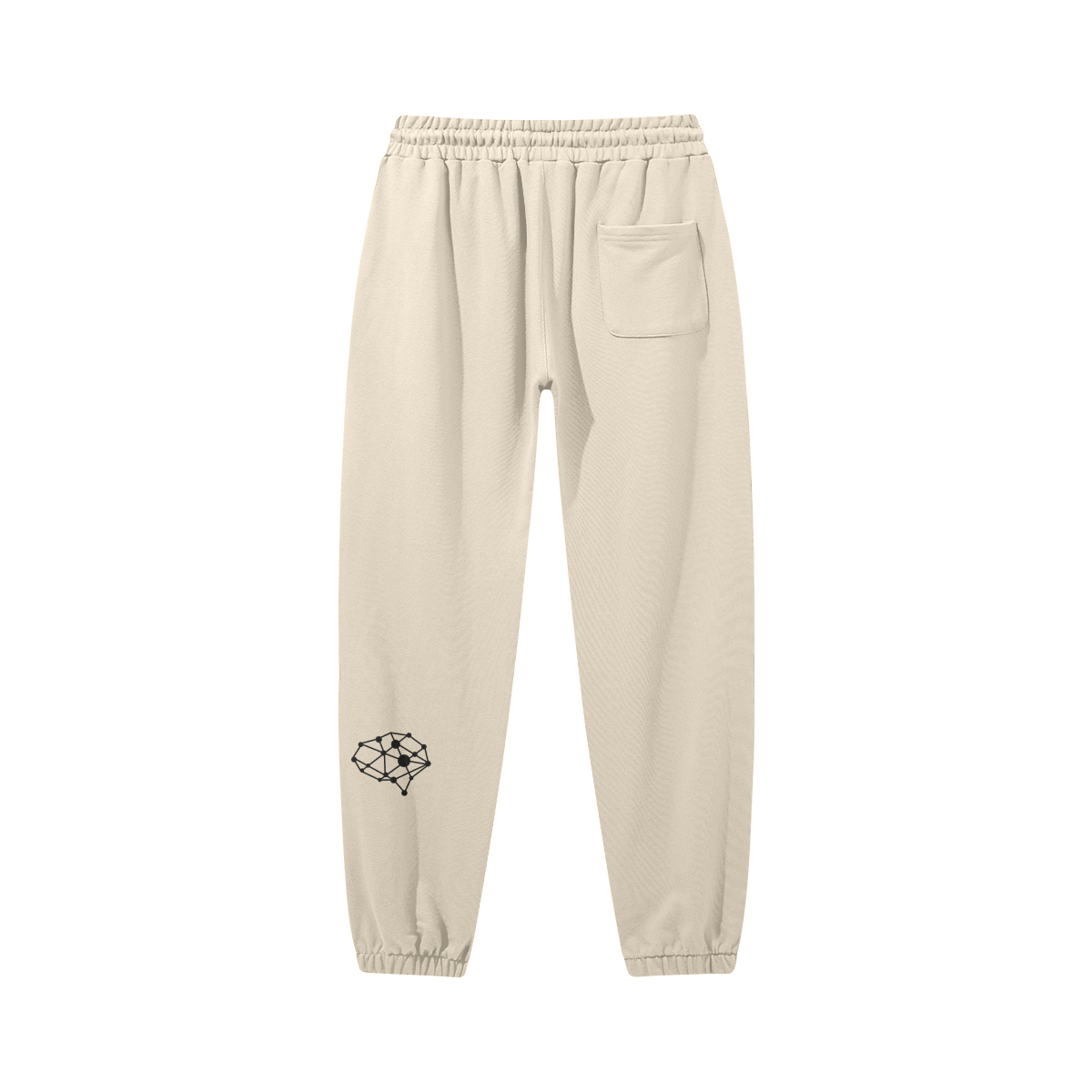 Mental Hues Baggy Sweatpants Moon Mist