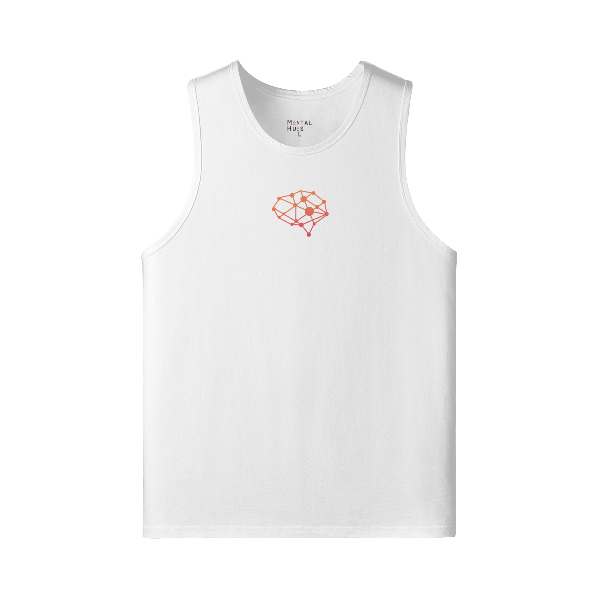 Mental Hues Tank Top White