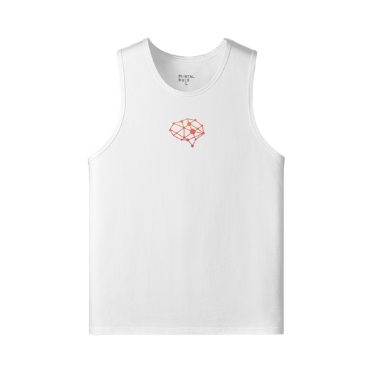 Mental Hues Tank Top White