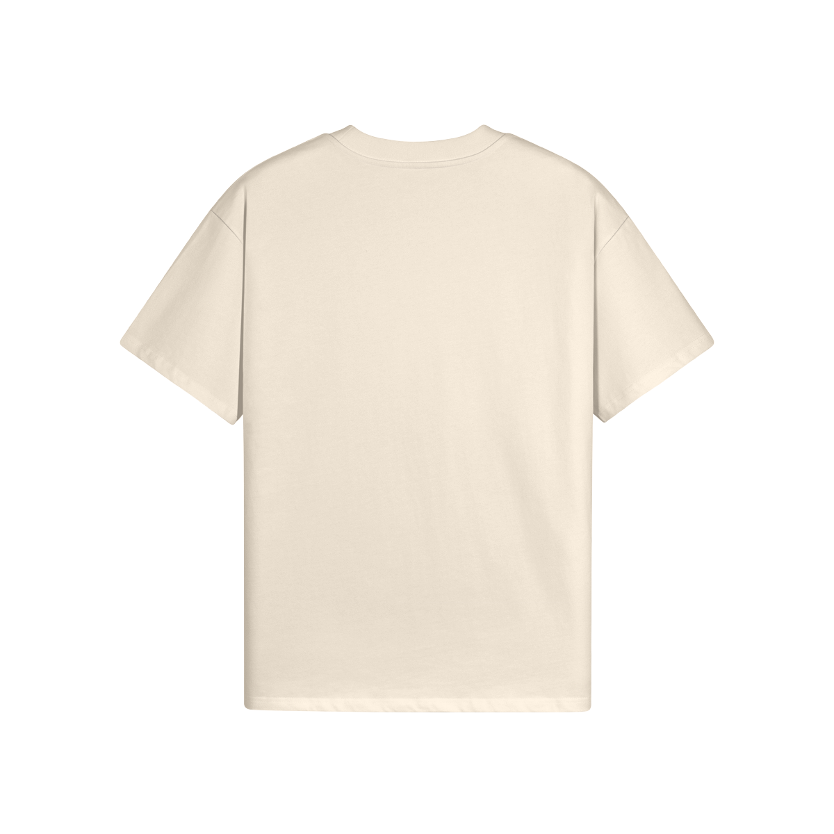 Mental Hues Oversized T-Shirt Beige