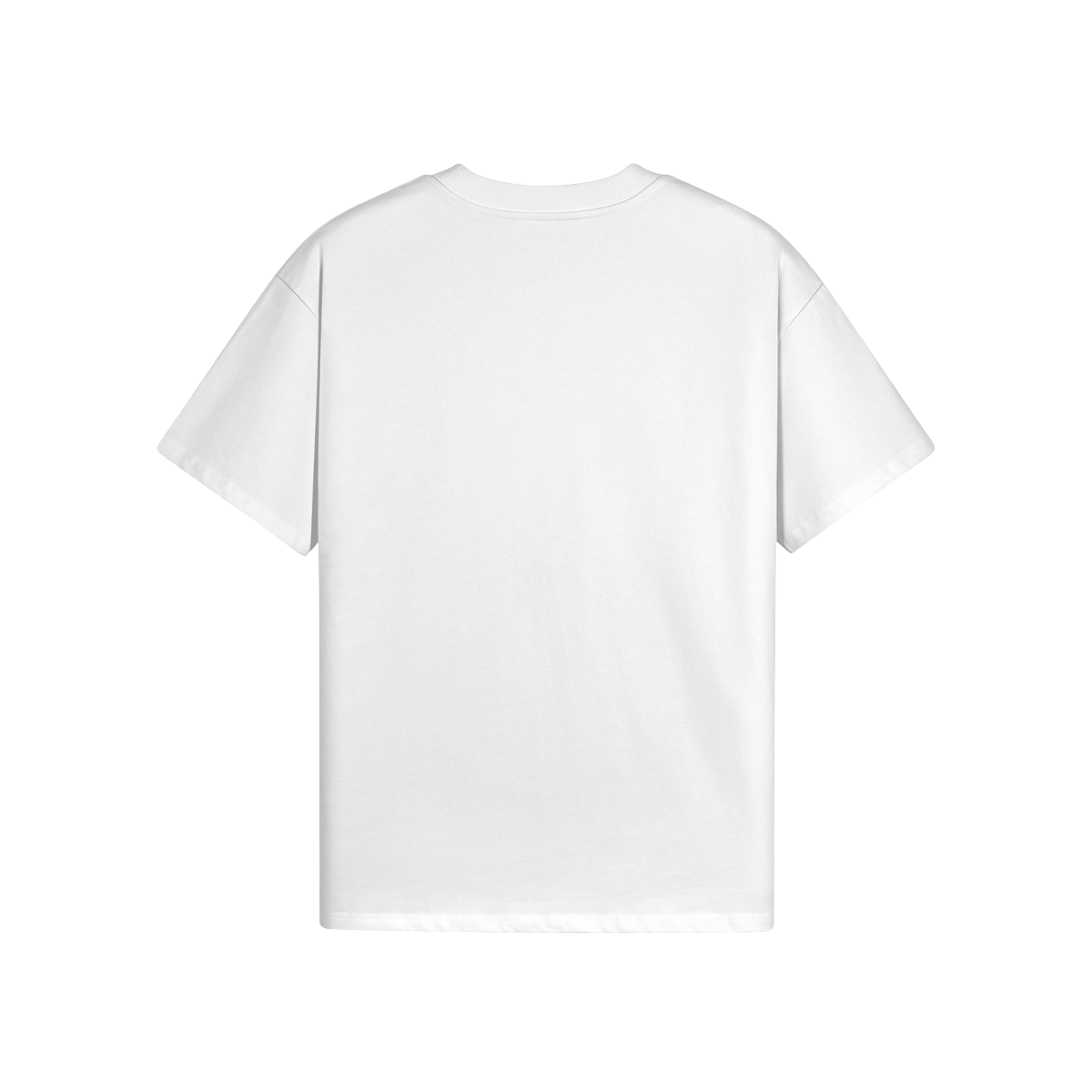 Mental Hues Oversized T-Shirt White