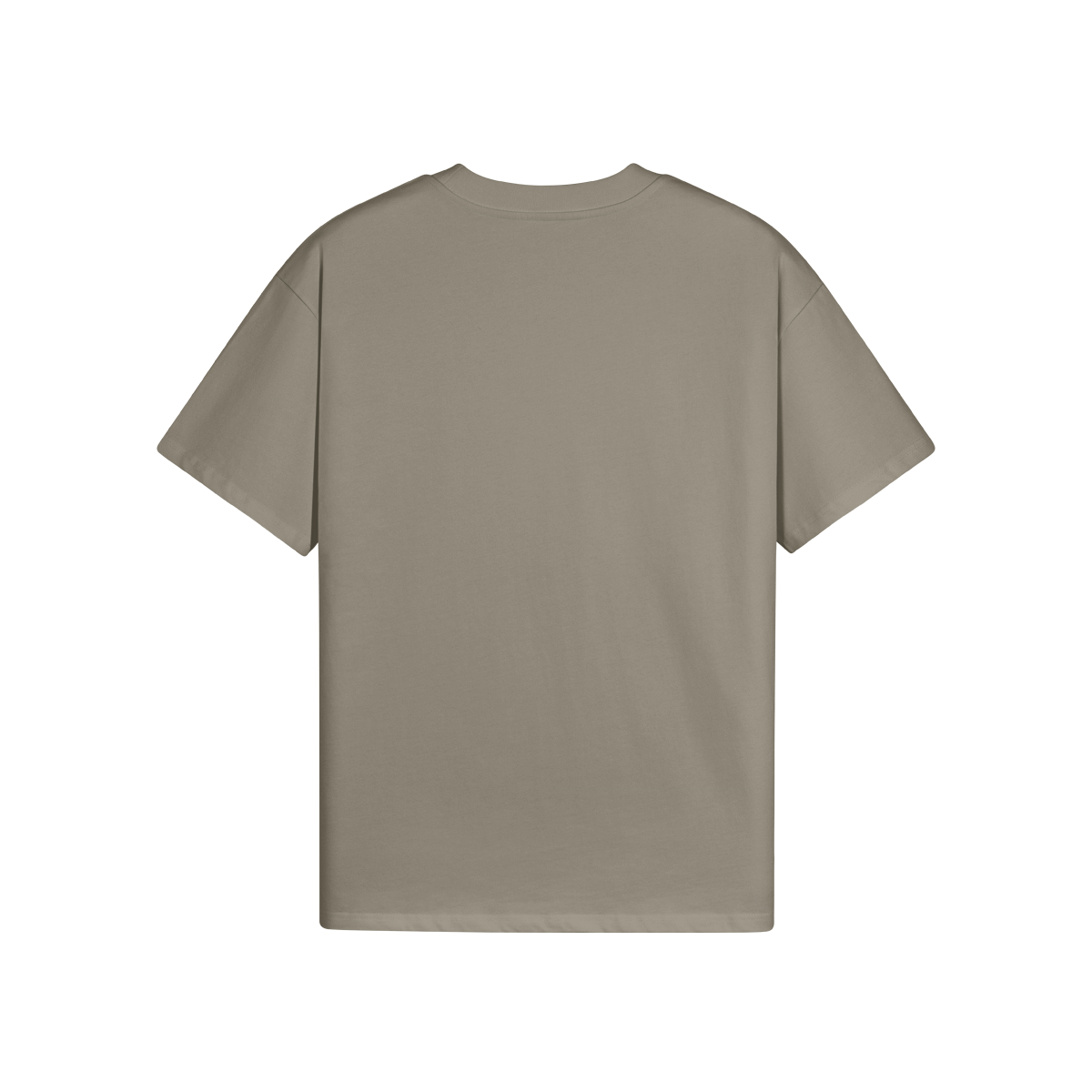 Mental Hues Oversized T-Shirt Camel