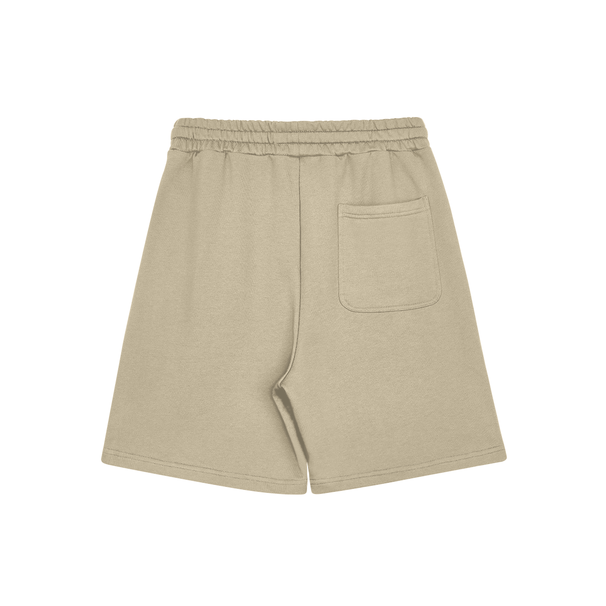 Mental Hues Casual Sweat Shorts Khaki