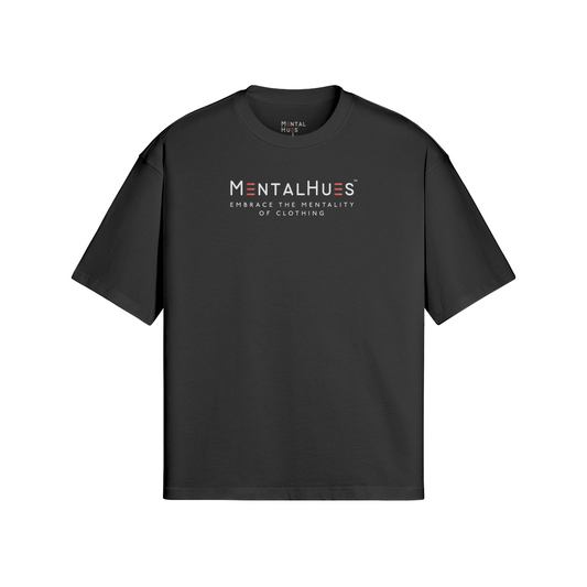 Mental Hues Boxy T-Shirt Black