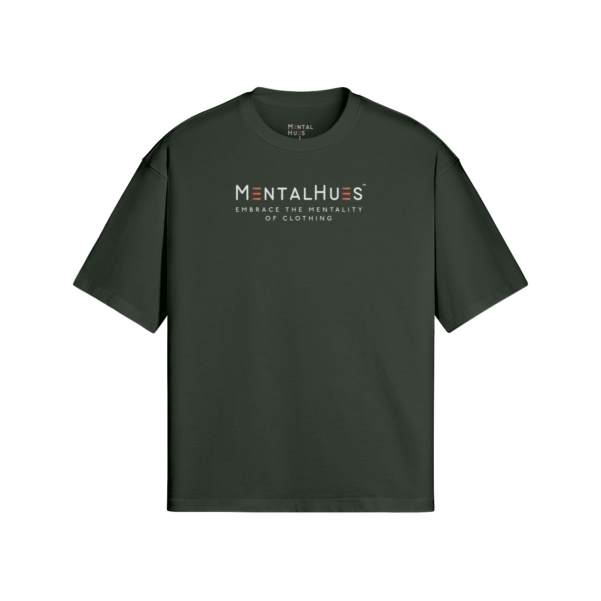 Mental Hues Boxy T-Shirt Jungle Green