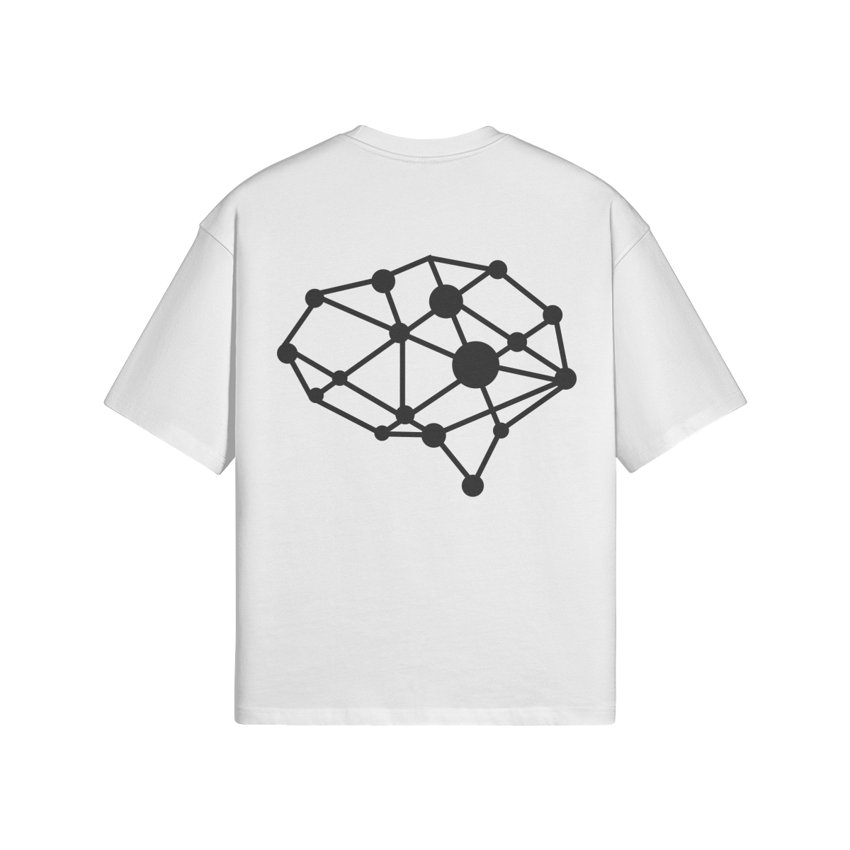 Mental Hues Boxy T-Shirt White