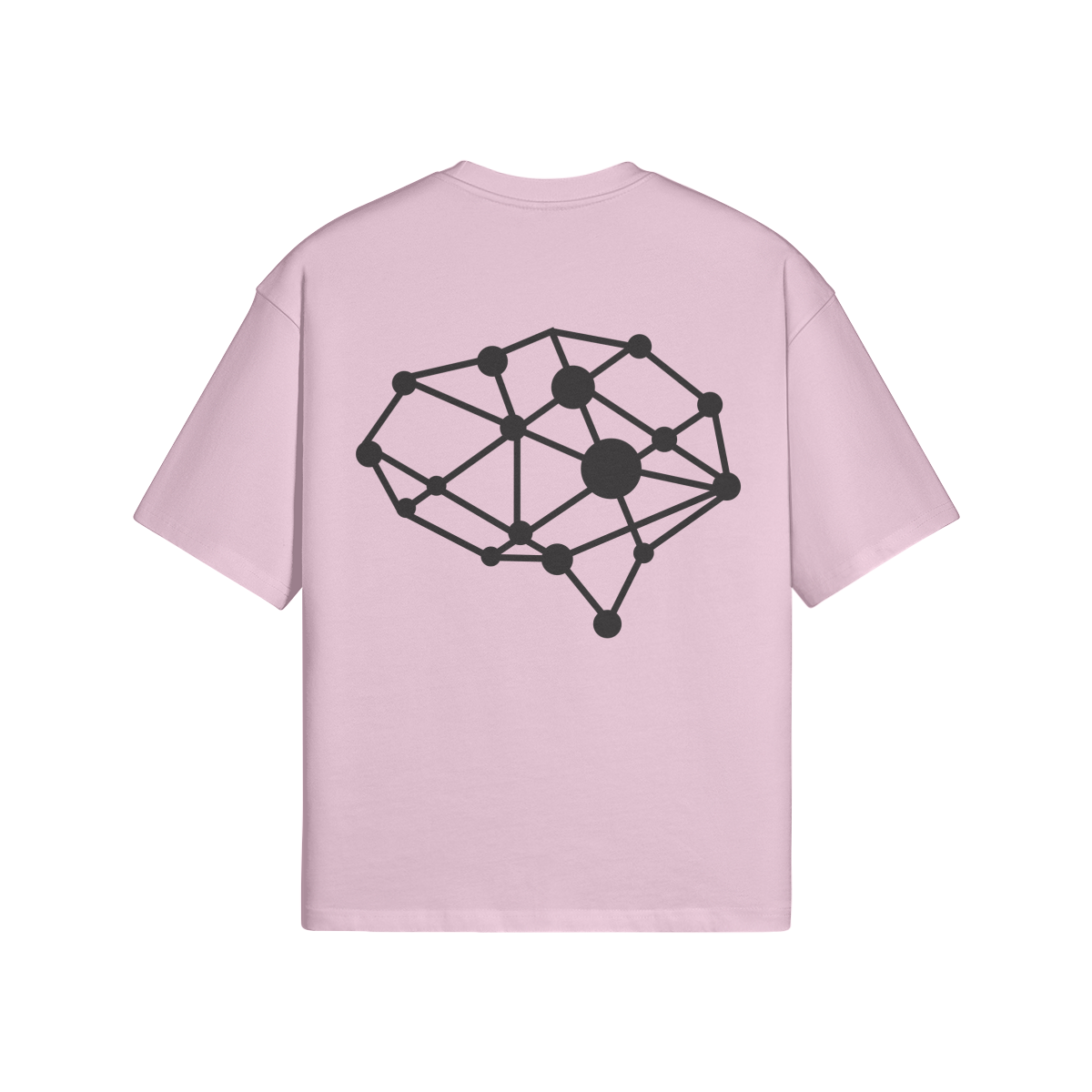 Mental Hues Boxy T-Shirt Piggy Pink