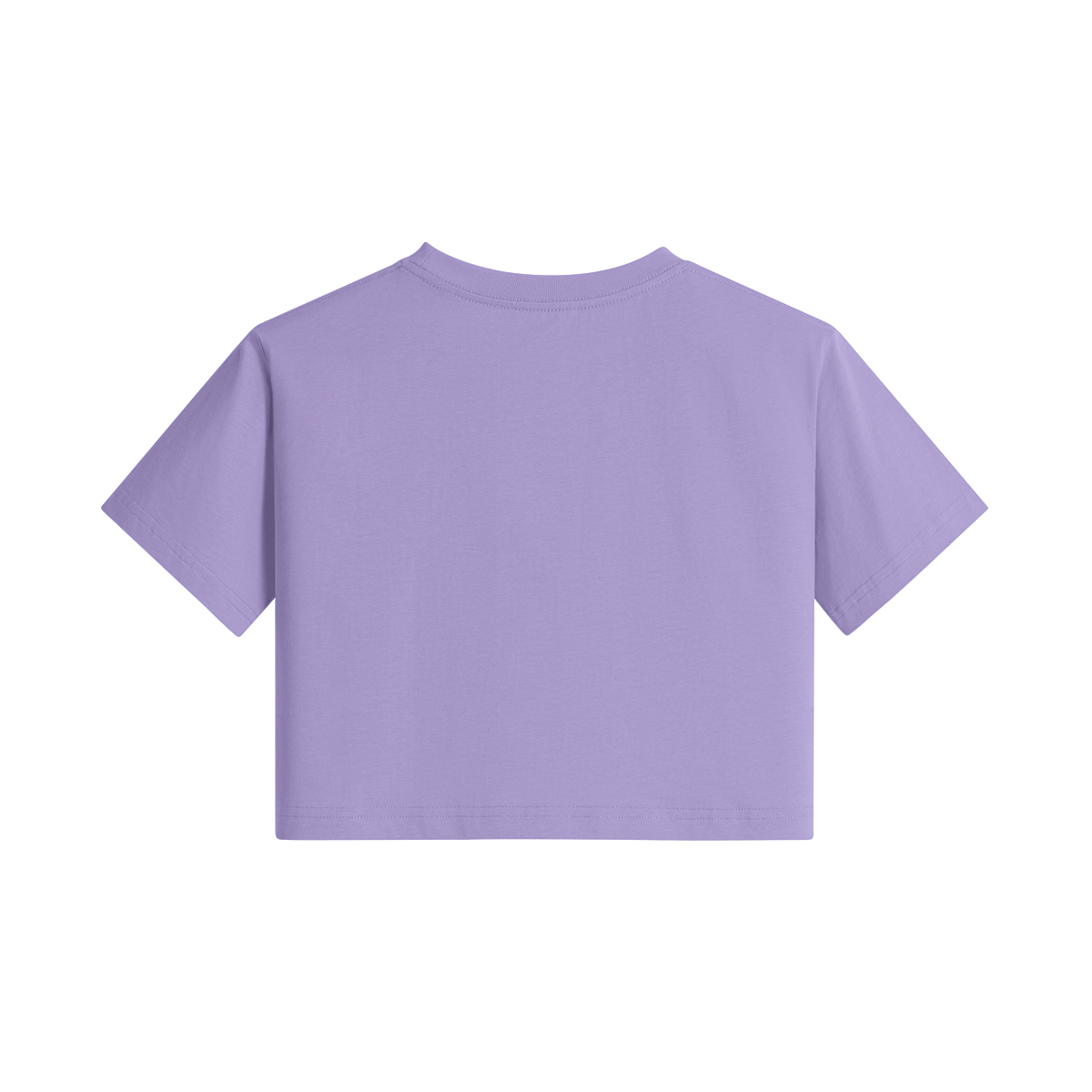 Mental Hues Crop T-Shirt Lavender