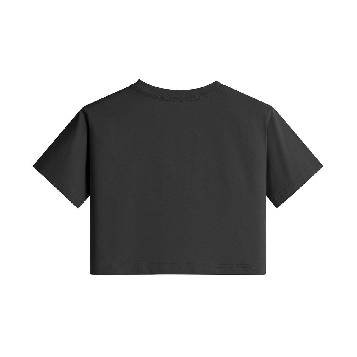 Mental Hues Crop T-Shirt Black