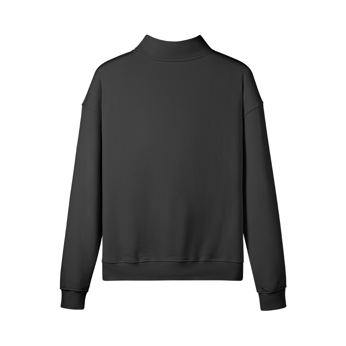 Mental Hues Half-Zip Fleece Sweatshirt MH Black