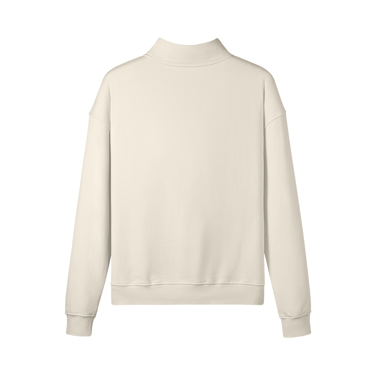 Mental Hues Half-Zip Fleece Sweatshirt MH Rice Apricot