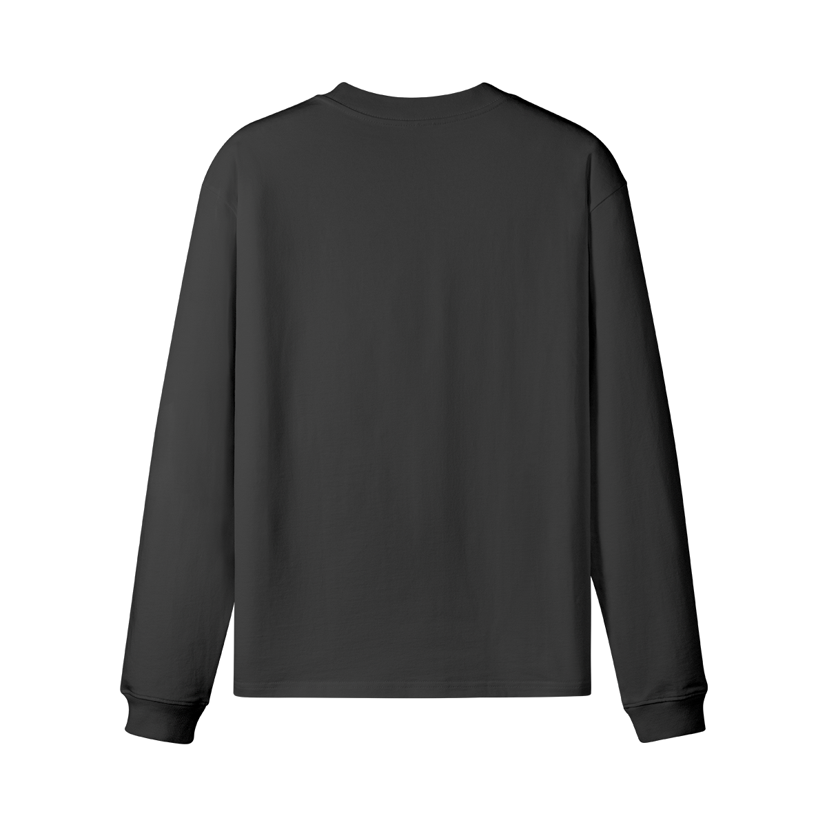 Mental Hues Loose Long Sleeve Tee C Black