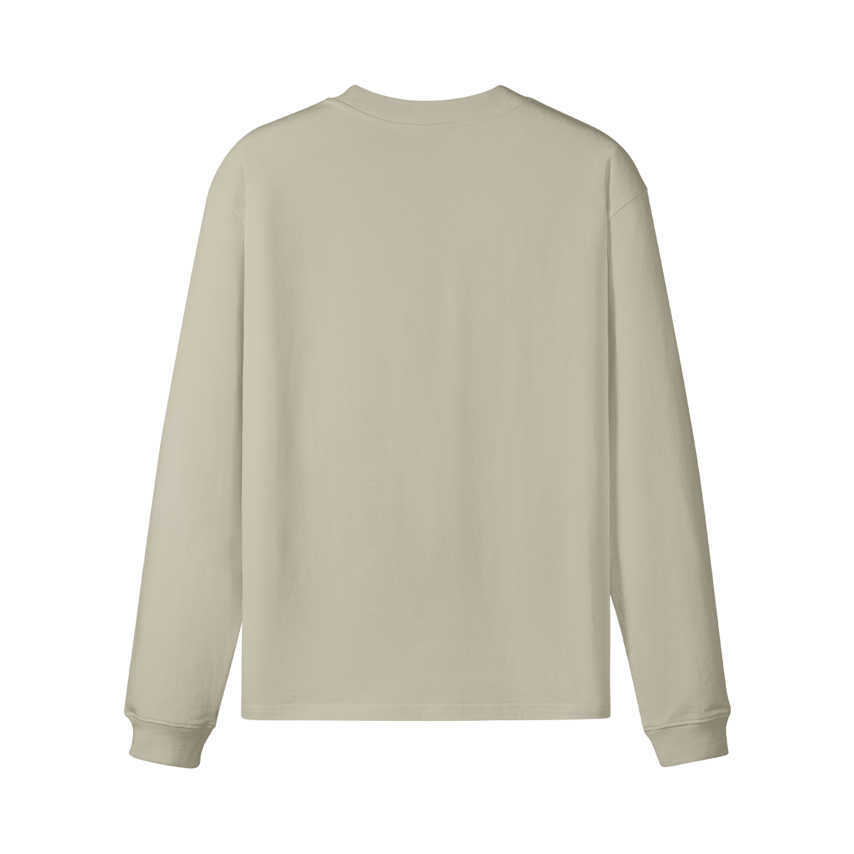 Mental Hues Loose Long Sleeve Tee C Rice Apricot