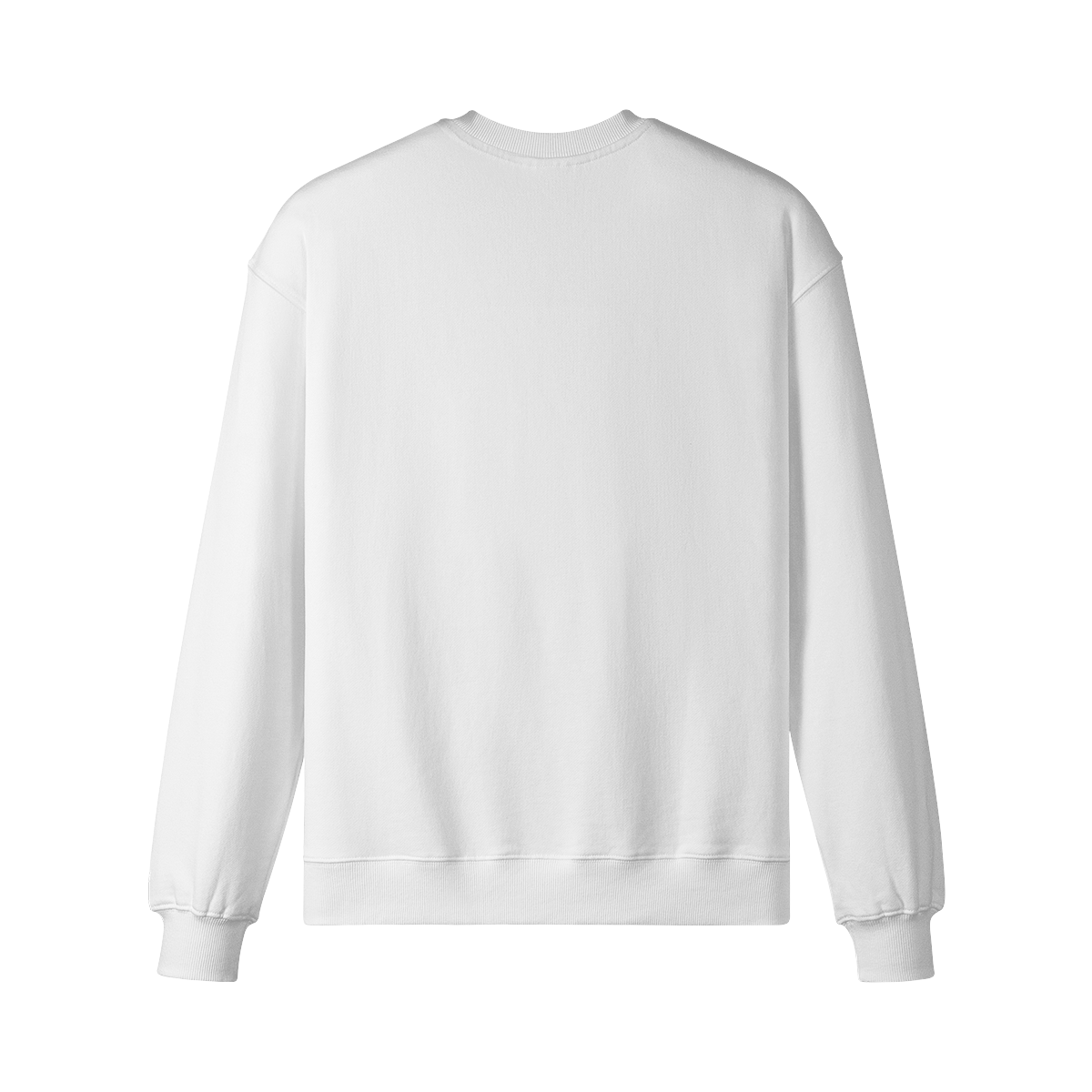 Mental Hues Oversized Sweatshirt White