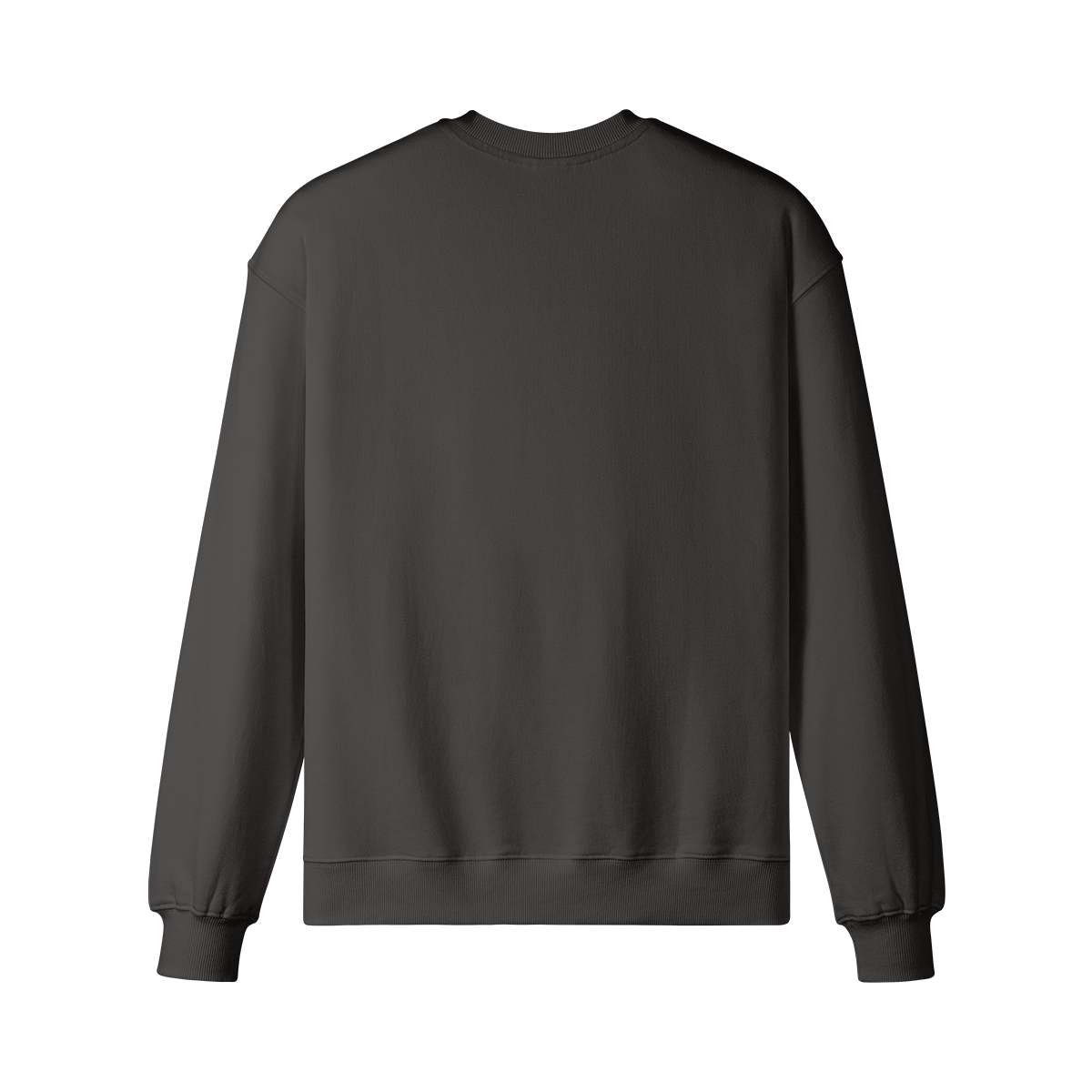 Mental Hues Oversized Sweatshirt Charcoal Gray