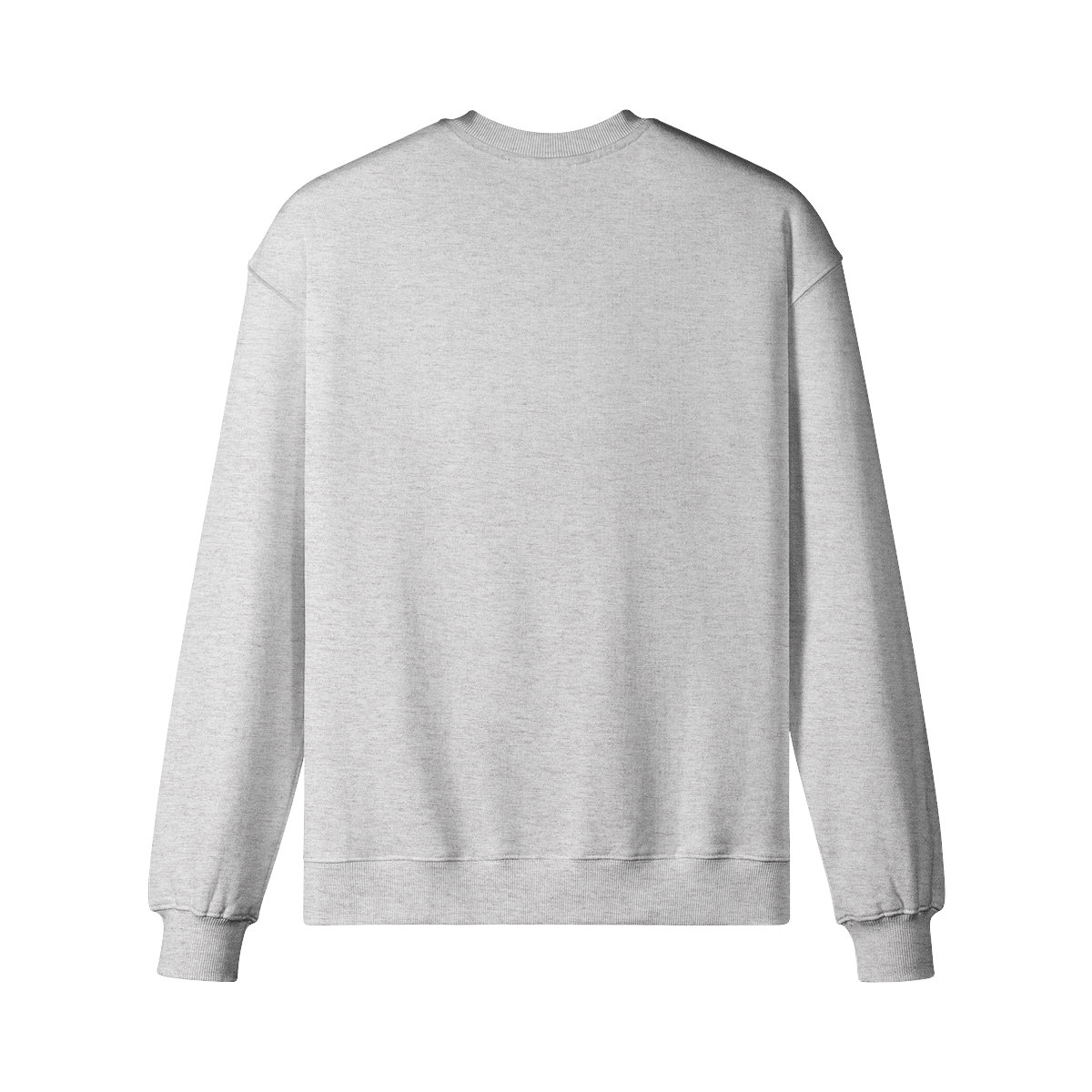 Mental Hues Oversized Sweatshirt Heather Gray